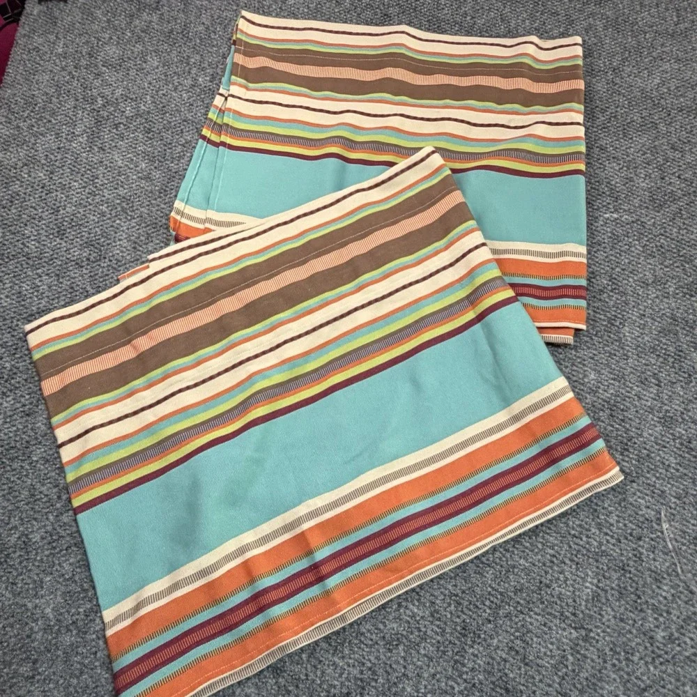 HiEnd Accents Horizontal Serape Bright Colors 84